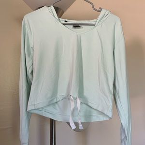 Gymshark Poise Hoodie - Washed Green